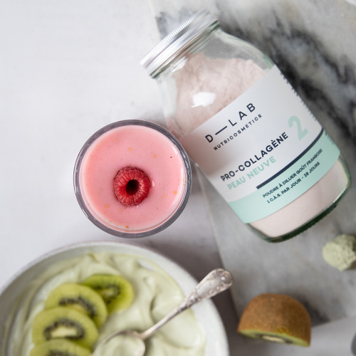 D-LAB Nutricosmetics Pro-Collagène Peau Neuve Firms & Protects the Skin Kollageen ilusa naha jaoks 185g