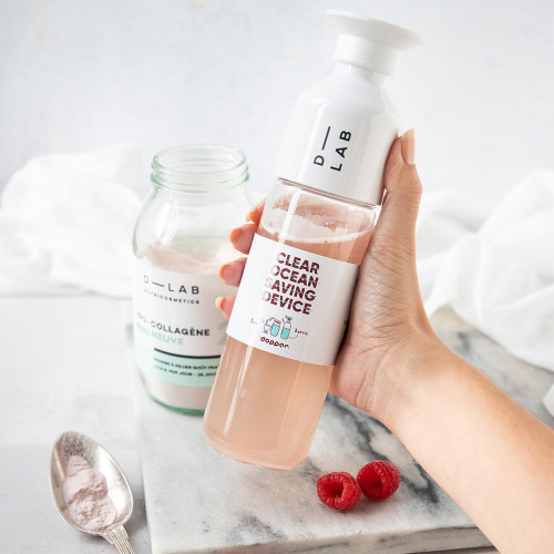 D-LAB Nutricosmetics Pro-Collagène Peau Neuve Firms & Protects the Skin Kollageen ilusa naha jaoks 185g