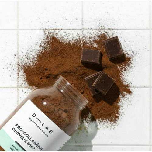 D-LAB Nutricosmetics Pro-Collagene Cheveux 360° Anti-fall & Repair Kollageen juustele 185g