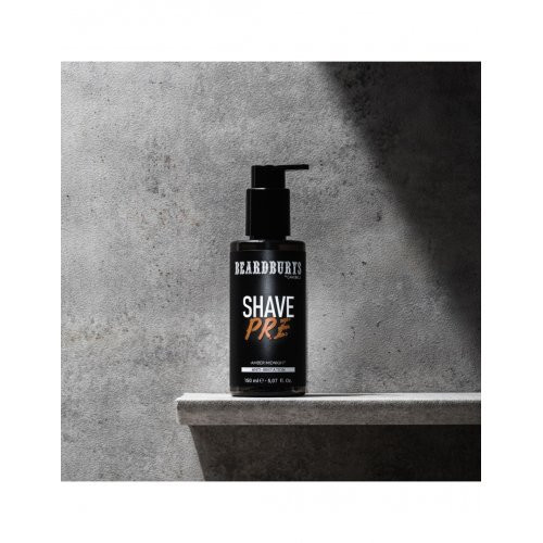 Beardburys Amber Midnight Anti-Irritation Pre-Shave Cream Enne raseerimist kasutatav kreem 150ml