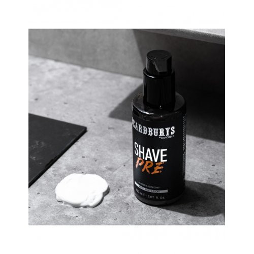 Beardburys Amber Midnight Anti-Irritation Pre-Shave Cream Enne raseerimist kasutatav kreem 150ml