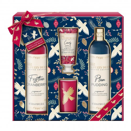 Baylis & Harding The Fuzzy Duck Winter Wonderland Luxury Candle Gift Set Pidulik kehahoolduskomplekt