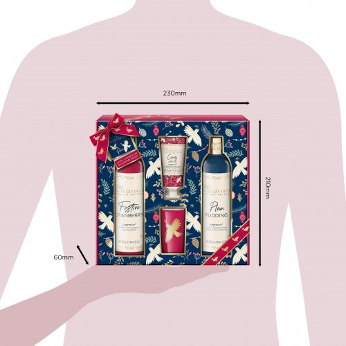 Baylis & Harding The Fuzzy Duck Winter Wonderland Luxury Candle Gift Set Pidulik kehahoolduskomplekt