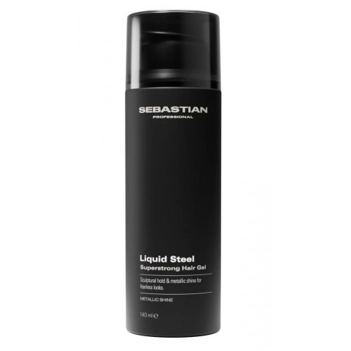 Sebastian Professional Liquid Steel Superstrong Hair Gel Eriti tugev hoidvusega juuksegeel 140ml
