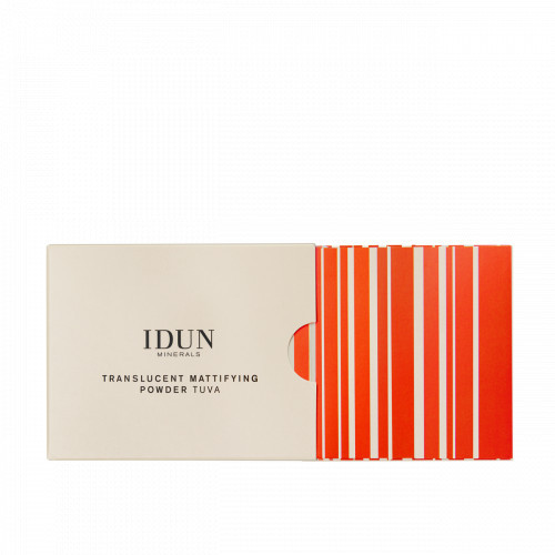 IDUN Mattifying Mineral Powder Kompaktne läbipaistev puuder 3.5g