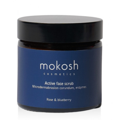 Mokosh Active Face Scrub Aktiivne näokoorija 60ml