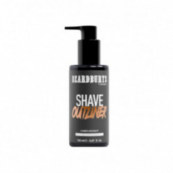 Beardburys Amber Midnight Precision Shaving Gel Outliner Raseerimisgeel 150ml