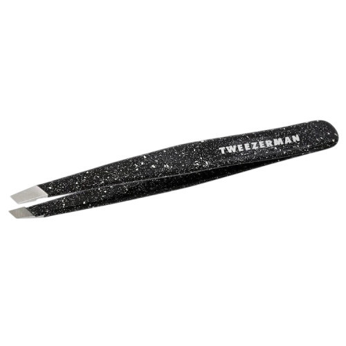 Tweezerman Sparkling Black Classic Slant Tweezer Pintsett, särav 1 tk