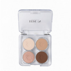IDUN 4-color Eye Shadow Palette Neljavärviline mineraalne lauvärv 4g