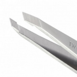 Tweezerman Slant Tweezer Classic Stainless Steel Pinetsid, roostevaba teras 1 tk