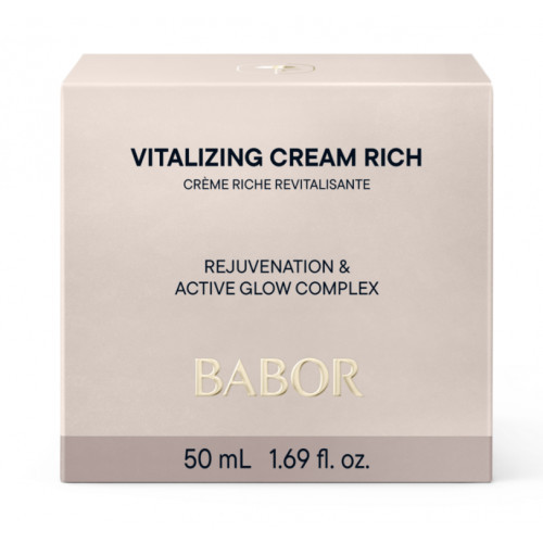 Babor Vitalizing Cream Rich Kreem väsinud, tuhmunud nahale 50ml