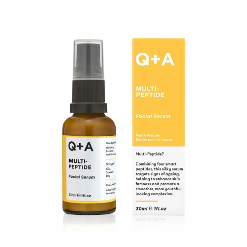 Q+A Multi-Peptide Facial Serum Peptiididega näoseerum 30ml