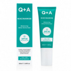 Q+A Niacinamide Balancing Face Cream SPF50 Kaitsev päikesekreem probleemsele nahale 50ml