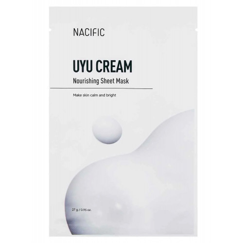 NACIFIC UYU Cream Nourishing Mask Toitev näomask 27g