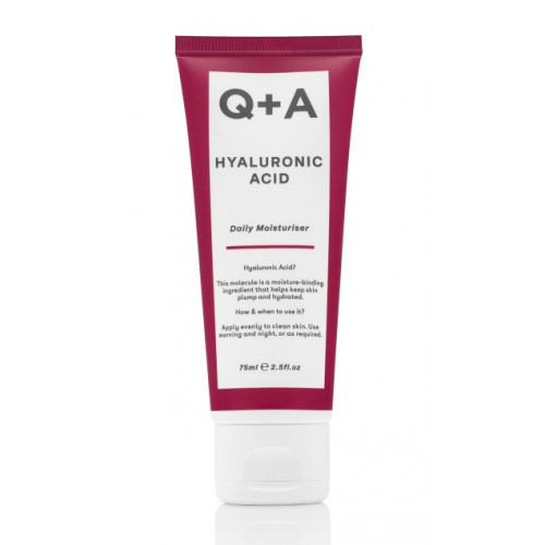 Q+A Hyaluronic Acid Daily Moisturiser Intensiivselt niisutav näokreem 75ml