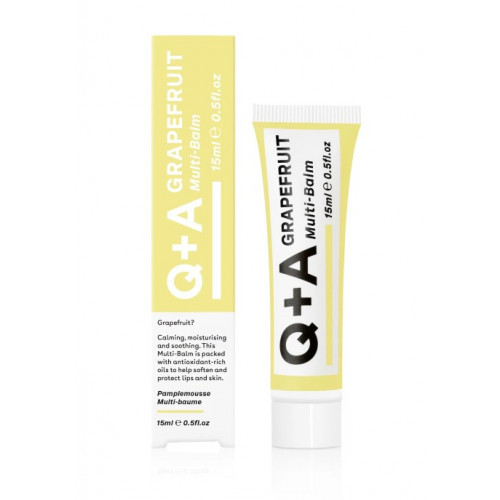Q+A Grapefruit Multi-Balm Multifunktsionaalne nahahooldusbalsam 15ml