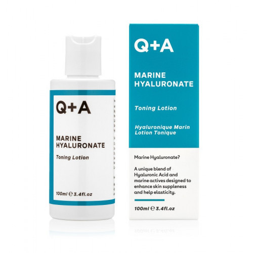 Q+A Marine Hyaluronate Toning Lotion Niisutav toonik näole 100ml