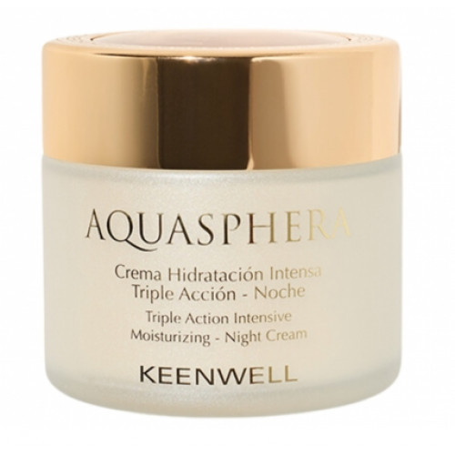 Keenwell Aquasphera Crema Hidratacion Intensa Nocha Kolmekordse toimega intensiivne niisutav öökreem 80ml