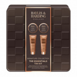 Baylis & Harding Black Pepper & Ginseng Men's The Essentials Tin Kit Gift Set Kinkekomplekt meestele