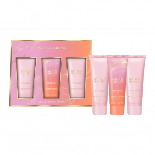 Baylis & Harding Jojoba, Vanilla & Almond Oil Luxury Hand Treats Gift Set Käekreemide komplekt