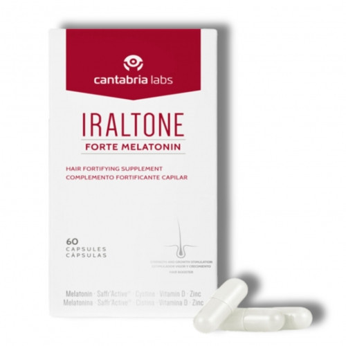 Iraltone Forte Melatonin Hair Fortifying Supplement Juuste toidulisand melatoniiniga 60 kapslit