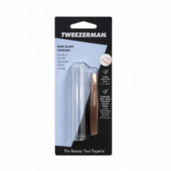 Tweezerman Rose Gold Classic Mini Slant Tweezer Mini-pintsett, roosakuldne 1 tk