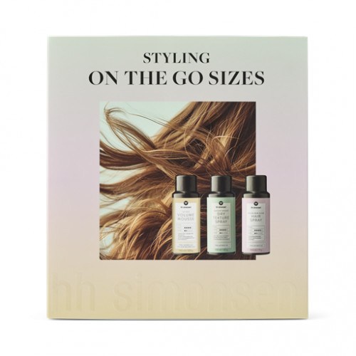 HH Simonsen Styling On The Go Sizes Hair Travel Set Juuksehoolduskomplekt