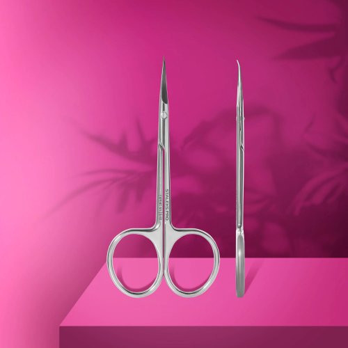 Staleks Expert 51 Cuticle Scissors With Hook Professionaalsed küünenaha käärid konksuga Type 3