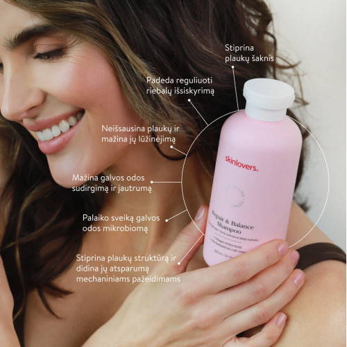 Skinlovers Repair & Balance Shampoo Taastav šampoon värvitud juustele 300ml