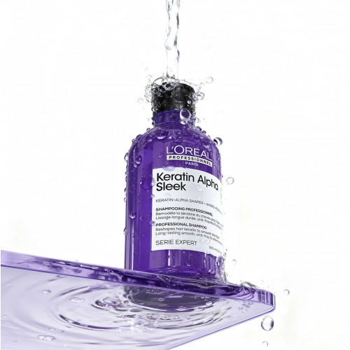 L'Oréal Professionnel Keratin Alpha Sleek Shampoo Siluv šampoon 300ml