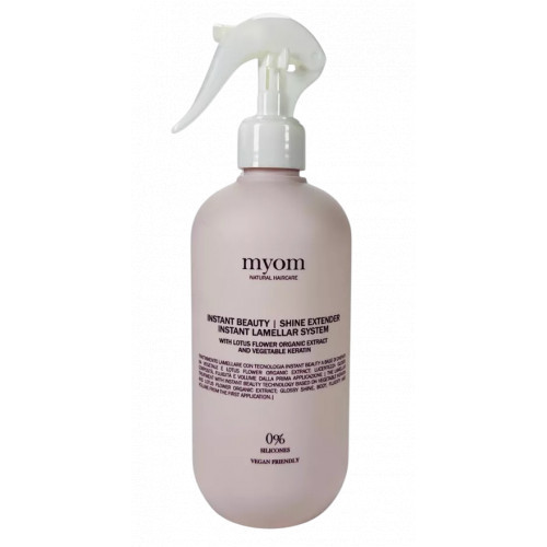 Myom Natural Haircare Instant Beauty Shine Extender Juuksteid taastav toode 500ml