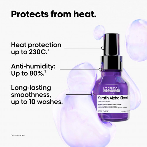 L'Oréal Professionnel Keratin Alpha Sleek Mirror Serum Siluv seerum juustele 50ml