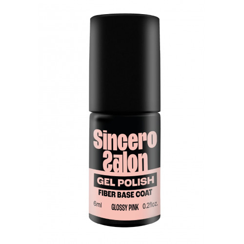 Sincero Salon Glass Fiber Base Coat Klaaskiust geelküünelaki alus 6ml
