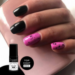 Sincero Salon Top Coat No Wipe Egg Geellaki pealmine kiht 6ml
