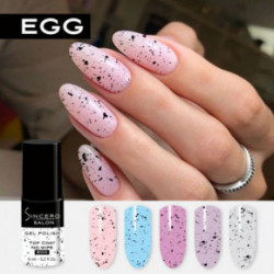 Sincero Salon Top Coat No Wipe Egg Geellaki pealmine kiht 6ml