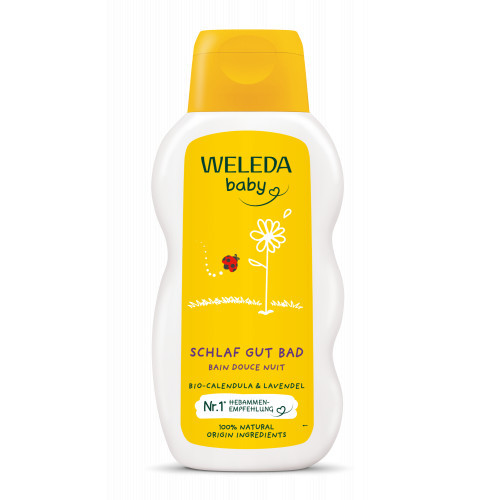Weleda Calendula Good Night Bath Laste vahend vannile 200ml