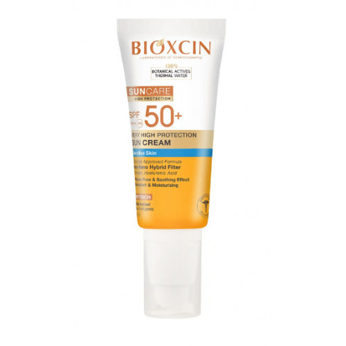 Bioxcin Suncare Face and Body Cream SPF50+ Päikesekaitsekreem tundlikule nahale näole ja kehale 50ml