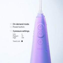 ORDO Hydro Sonic Water Flosser Irigator Pearl Violet