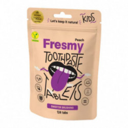 Fresmy Peach Toothpaste Tablets Hambapasta tabletid lastele 30 tabs