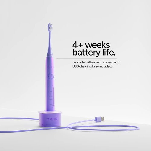 ORDO Sonic+ Toothbrush Elektriline hambahari Pearl Violet