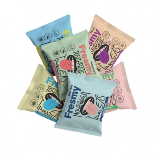 Fresmy Discovery Set Hambapastad ja suuveetabletid