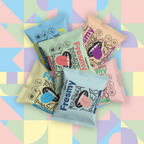 Fresmy Discovery Set Hambapastad ja suuveetabletid