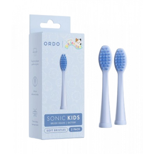 ORDO Sonic Kids Battery - Brush Heads Vahetatavad hambaharja otsikud 2 tk