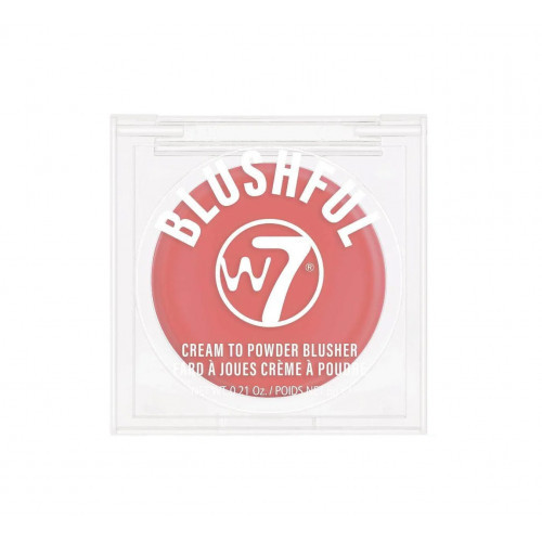 W7 Cosmetics Blushful Cream To Powder Blusher Kreemjas põsepuna 6g
