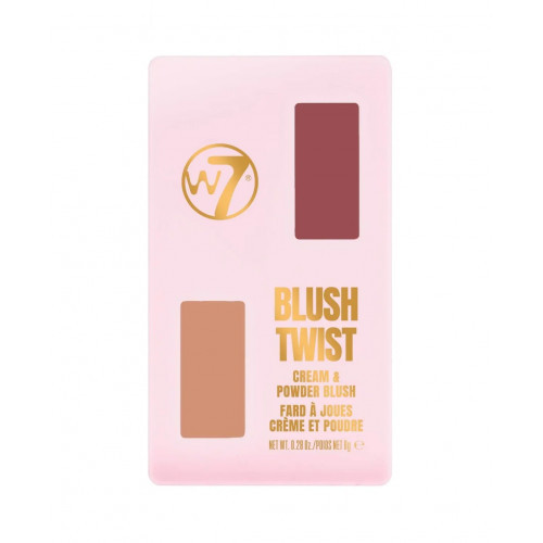 W7 Cosmetics Blush Twist Duo Blusher Põsepuna duo 8g