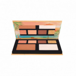 W7 Cosmetics Tropical Escape Face & Eye Palette Silmameigi ja bronzerite palett 1 tk