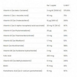 VPLab Nutrition Daily 1 Multivitamiinide ja mineraalainete kompleks 100 kapsulit