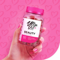 VPLab Nutrition UltraVit Gummies Beauty Toidulisand juustele, nahale ja küüntele 60 kummikommi
