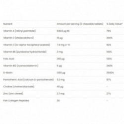 VPLab Nutrition UltraVit Gummies Beauty Toidulisand juustele, nahale ja küüntele 60 kummikommi