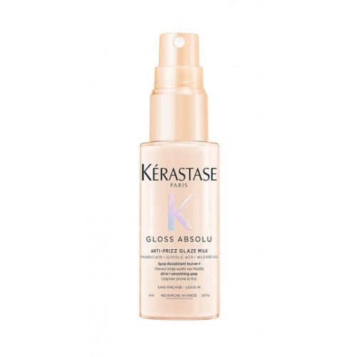 Kérastase Gloss Absolu Anti-Frizz Glaze Milk Hair Spray Kõik ühes siluv pihus pikkadele kahustele juustele 190ml